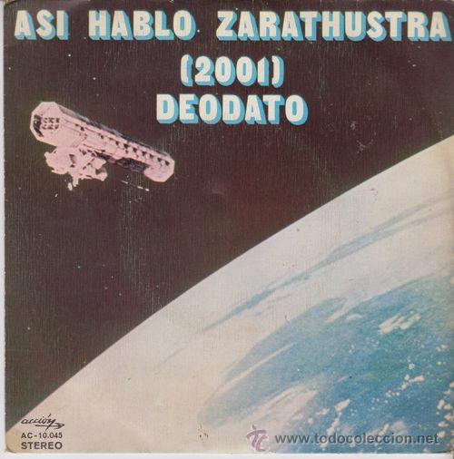 Discos de vinilo: EUMIR DEODATO - ALSO SPRACH ZARATHUSTRA (2001) - SINGLE ESPA&Ntilde;OL DE VINILO RARO