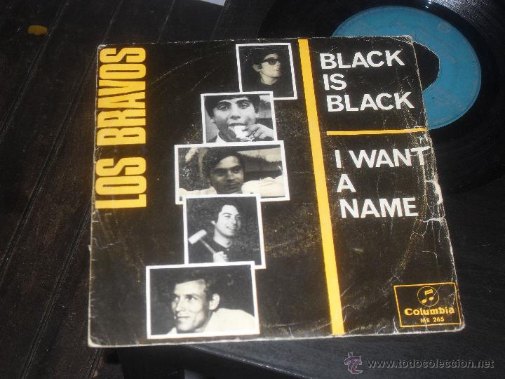 Discos de vinilo: LOS BRAVOS SINGLE. BLACK IS BLACK. MADE IN SPAIN. 1966. - Foto 1