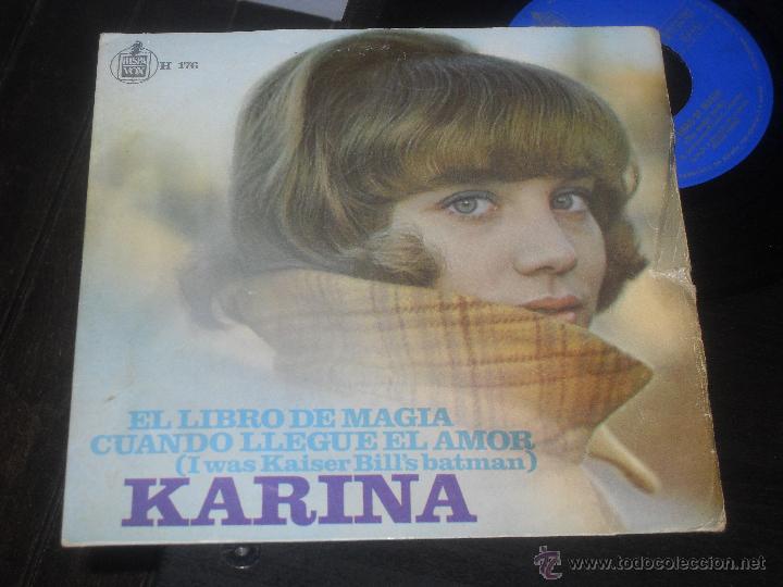 Discos de vinilo: KARINA SINGLE. EL LIBRO DE MAGIA. MADE IN SPAIN. 1967. - Foto 1