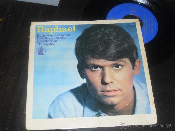 Discos de vinilo: RAPHAEL EP. ESTUVE ENAMORADO. MADE IN SPAIN. 1966. - Foto 1