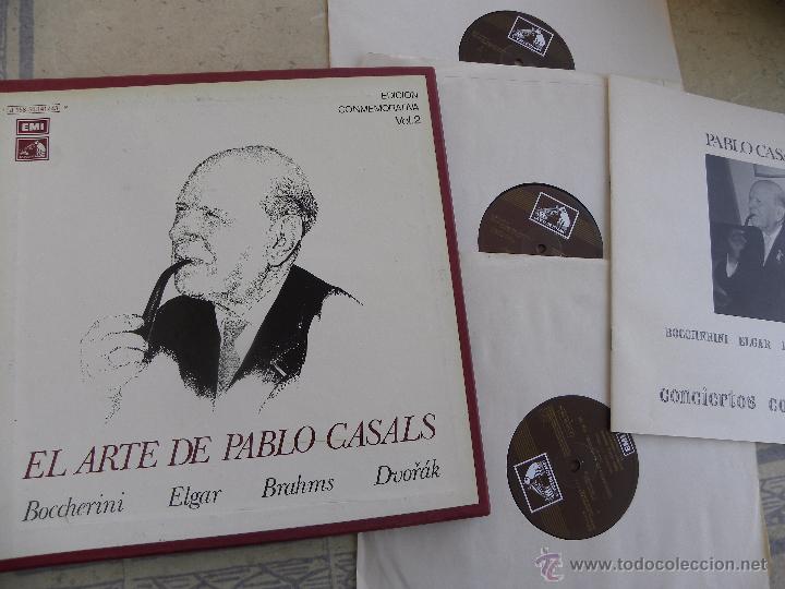 Discos de vinilo: EL ARTE DE PABLO CASALS -CAJA DE 3 LP,S -1971