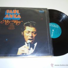 Discos de vinilo: 918- PAUL ANKA MY WAY DISCO VINILO LP COVER -VG+- DISCO -VG++. Lote 53419813