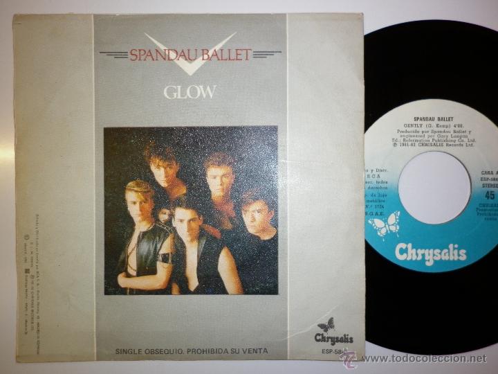 Discos de vinilo: SPANDAU BALLET - GENTLY 1981 Promo - Foto 2