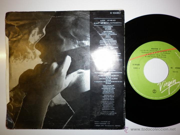Discos de vinilo: HEAVEN 17- LET ME GO! 1982 - Foto 2