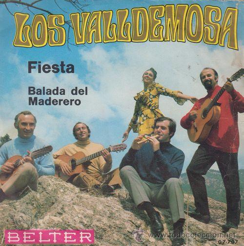 Discos de vinilo: LOS VALLDEMOSA - FIESTA - SINGLE DE VINILO - Foto 1