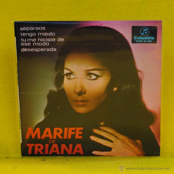 Discos de vinilo: MARIFE DE TRIANA - SEPARADOS + 3 - EP - Foto 1
