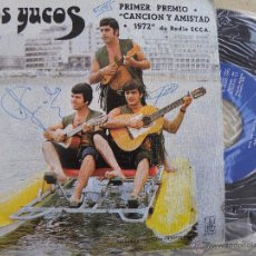 Discos de vinilo: LOS YUCOS -1º PREMIO CANCION AMISTAD -EP 1972 -FIRMADO -BUEN ESTADO. Lote 204737855