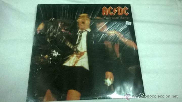Discos de vinilo: AC/DC - IF YOU WANT BLOOD - Foto 1