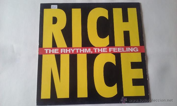 Discos de vinilo: Rich Nice - The Rhythm, The Feeling - 1990 - Foto 1