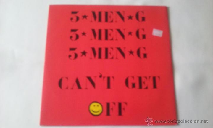 Discos de vinilo: 3 Men G - Cant Get Off - 1989 - Foto 1