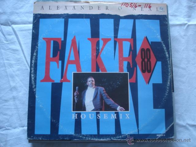 Discos de vinilo: Alexander ONeal Fake 88 - Foto 1