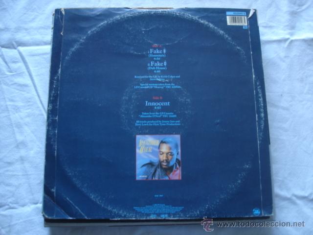 Discos de vinilo: Alexander ONeal Fake 88 - Foto 2