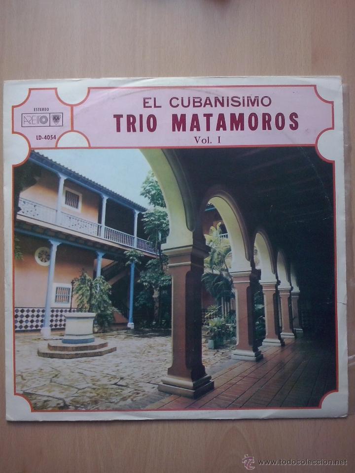Vinyl records: el cubanisimo trio matamoros- lp arieto cuba
