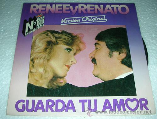 Discos de vinilo: Ren&eacute;e Y Renato &lrm;&ndash; Guarda Tu Amor - SINGLE 1983 - Foto 2