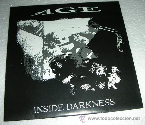 Discos de vinilo: AGE &ndash; Inside Darkness - SINGLE 1997 - HARDCORE PUNK - Foto 2