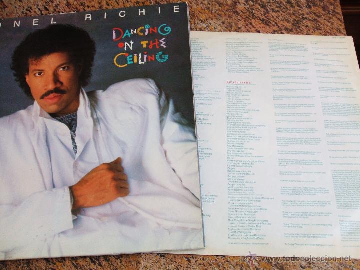 Lionel Richie Dancing In The Ceiling Lp Mot Buy Vinyl