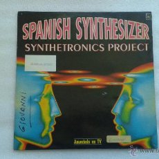Discos de vinilo: SYNTHETRONICS PROJECT - SPANISH SYNTHESIZER LP 1992. Lote 53513739