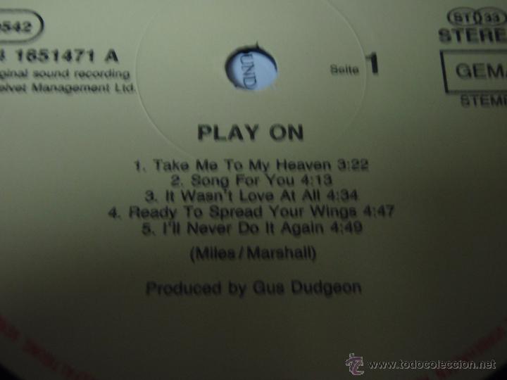 Discos de vinilo: JOHN MILES ( PLAY ON ) 1983 - GERMANY LP33 EMI - Foto 3