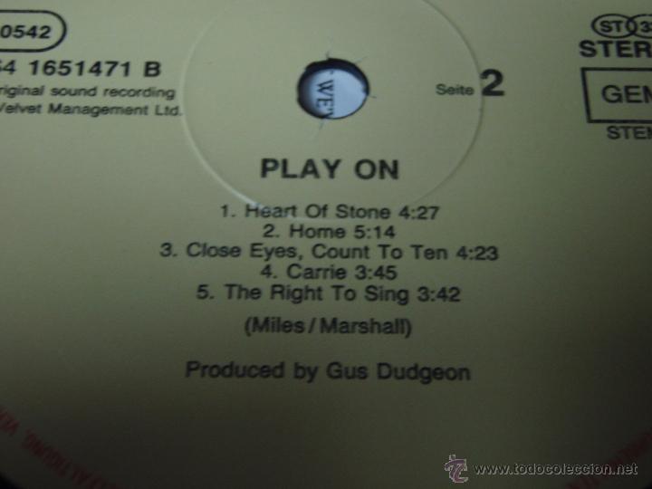 Discos de vinilo: JOHN MILES ( PLAY ON ) 1983 - GERMANY LP33 EMI - Foto 4