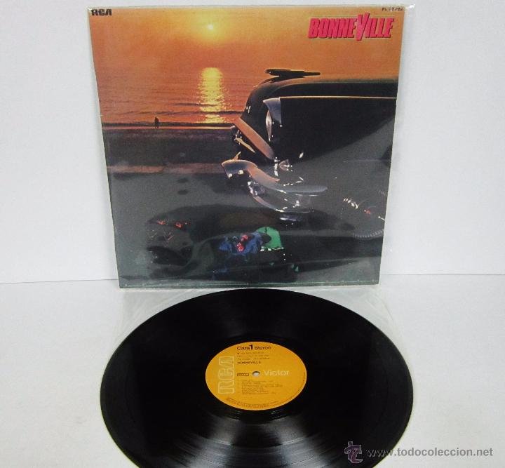 Discos de vinilo: BONNEVILLE / BONNE VILLE - HERE & DARE - LP - RCA VICTOR 1979 SPAIN BLUE ROCK SUPER RARE