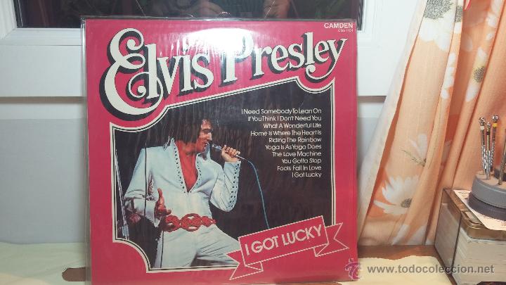 ELVIS PRESLEY - L.P. I GOT LUCKY MADE IN ENGLAD (Música - Discos - LP Vinilo - Pop - Rock Internacional de los 50 y 60)