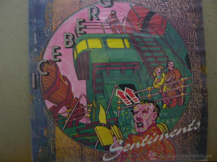 Discos de vinilo: ICEBERG. SENTIMENTS. CFE ES 137 LP ESPA&Ntilde;A 1984 - Foto 1