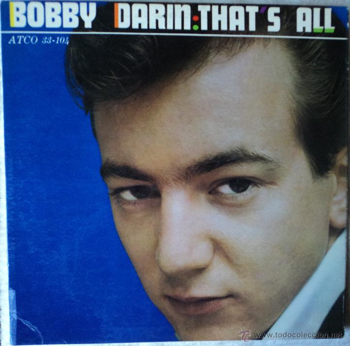 Discos de vinilo: Bobby Darin - Thats All - Edici&oacute;n de 1959 de USA - Foto 1