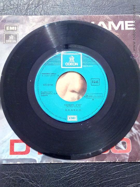Discos de vinilo: SINGLE DYANGO - ODIAME - ELLA - ODEON 1977. - Foto 3