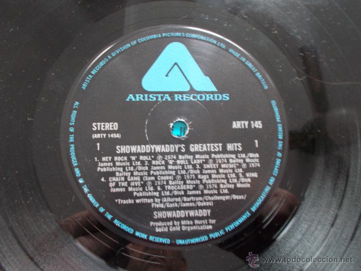 Discos de vinilo: SHOWADDYWADDY. GREATEST HITS - Foto 2