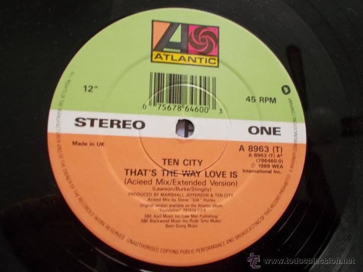 Discos de vinilo: TEN CITY . MAXI 12 - Foto 2