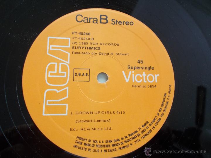 Discos de vinilo: EURYTHIMICS. - Foto 2