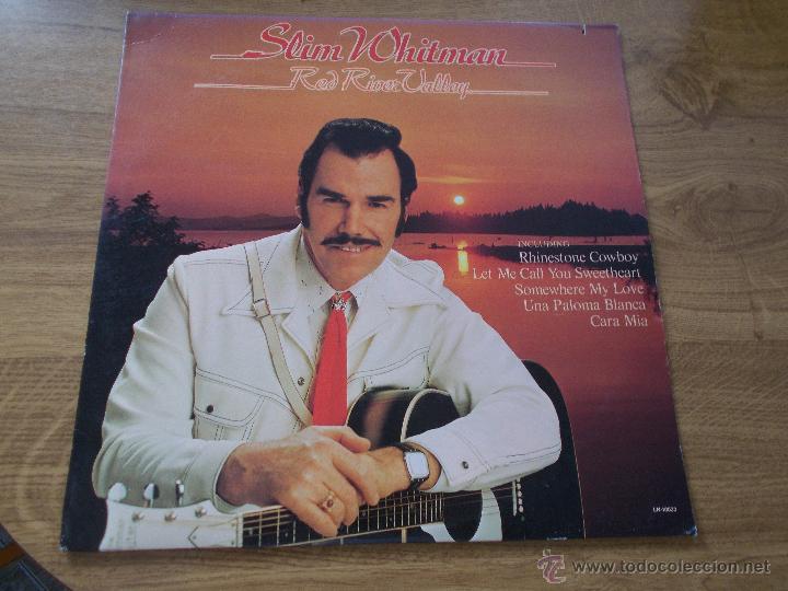 Discos de vinilo: SLIM WHITMAN.RED RIVER VALLEY - Foto 1