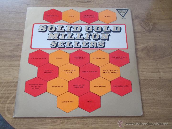 Discos de vinilo: SOLID GOLD MILLION SELLERS - Foto 1