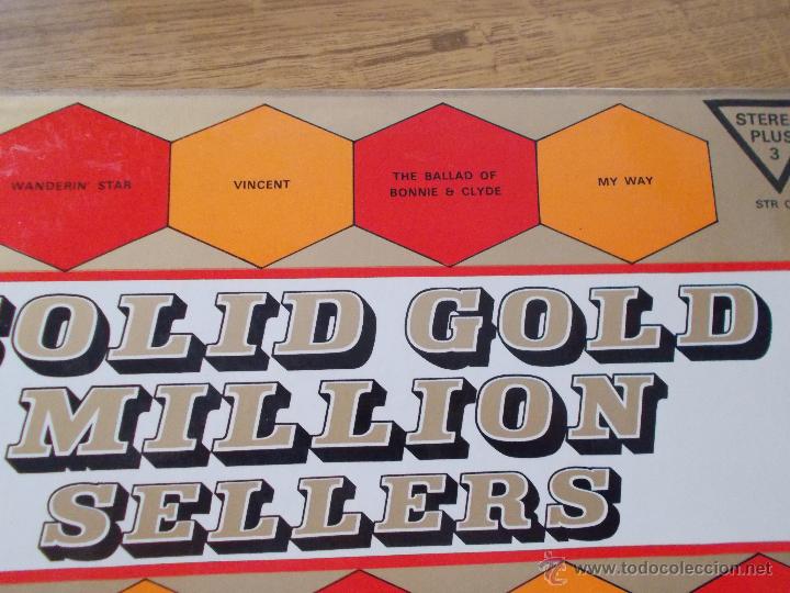 Discos de vinilo: SOLID GOLD MILLION SELLERS - Foto 3