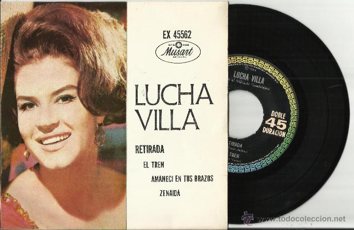 Disques de vinyle: LUCHA VILLA ep RETIRADA + 3.mexico 1964