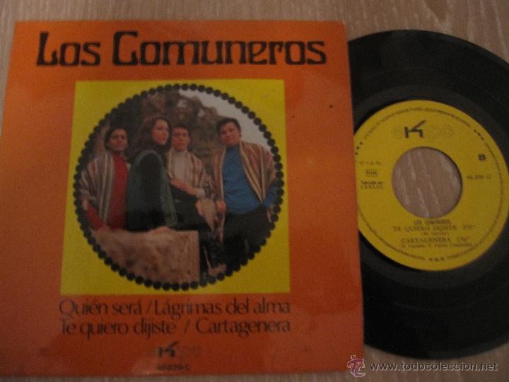 Discos de vinilo: LOS COMUNEROS `Quien ser&aacute;` - Foto 1