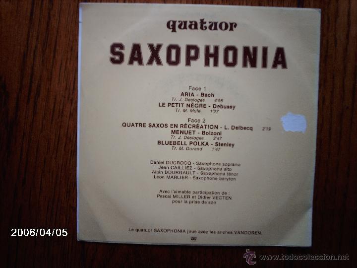 Discos de vinilo: quator saxophonia - Foto 2