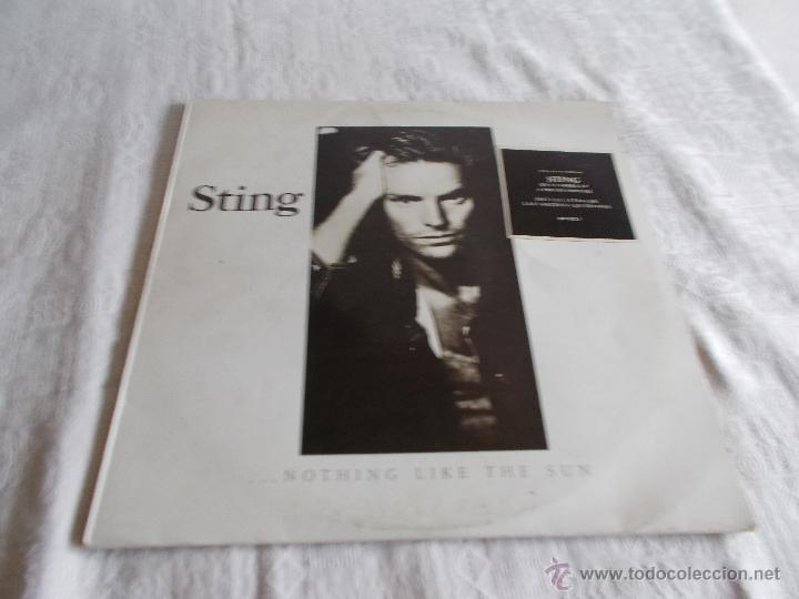 Discos de vinilo: STING Nothing Like The Sun doble L.p. - Foto 1