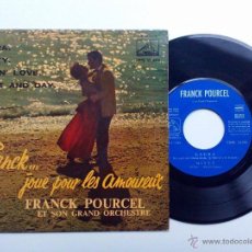 Discos de vinilo: FRANCK POURCEL * LAURA * MISTY * MAKIN' LOVE * NIGHT AND DAY * EP 1960. Lote 53597494
