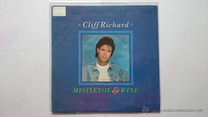 Discos de vinilo: CLIFF RICHARD - MISTLETOE & WINE / MARMADUKE (1988) - Foto 1