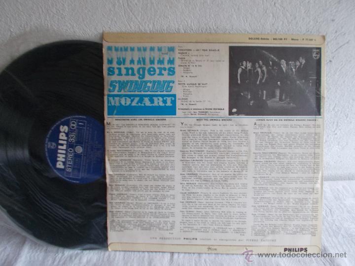 Discos de vinilo: SWINGLE SINGERS Mozart - Foto 2