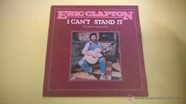 Discos de vinilo: Eric Clapton.I can&acute;t stand it.SINGLE.ESPA&Ntilde;A 1981.RSO. - Foto 1