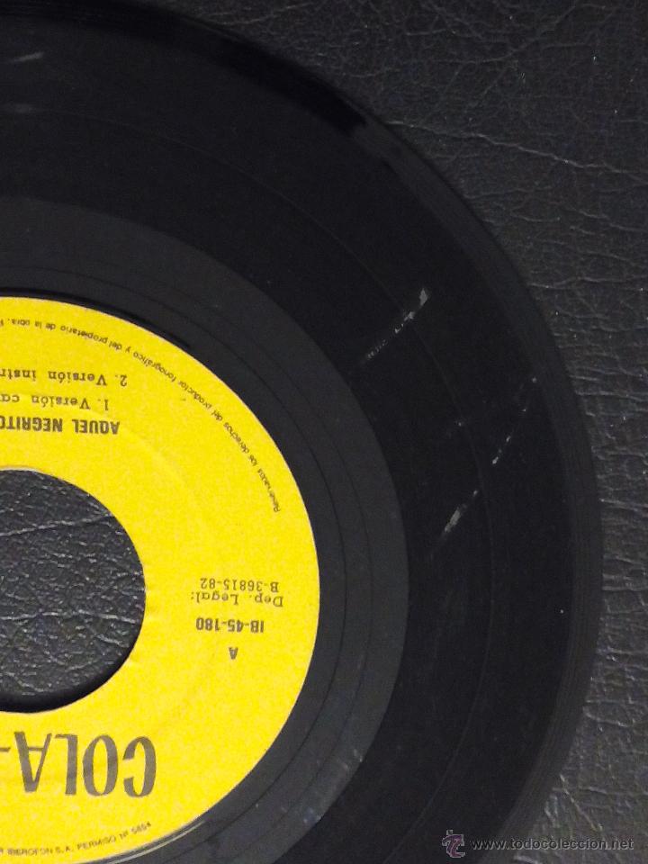 Discos de vinilo: SINGLE AQUEL NEGRITO -COLA-CAO - IBEROF&Oacute;N 1982. - Foto 3
