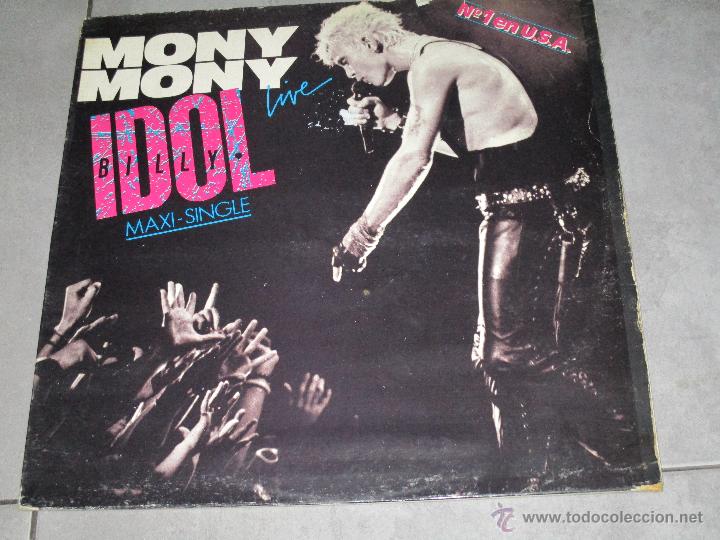 Billy Idol Mony Mony Maxi Made In Spain C Sold Through Direct Sale