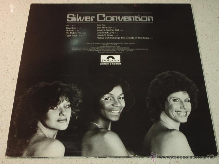 Discos de vinilo: SILVER CONVENTION ( SAVE ME ) 1975 - GERMANY LP33 POLYDOR - Foto 2