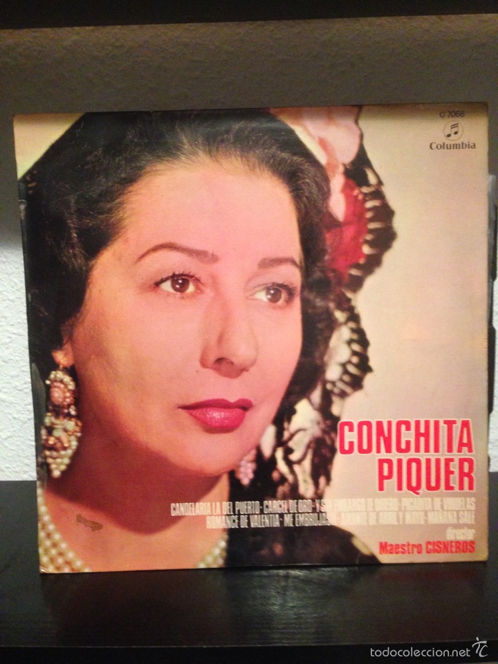 Discos de vinilo: Disco concha piquer Columbia - Foto 1