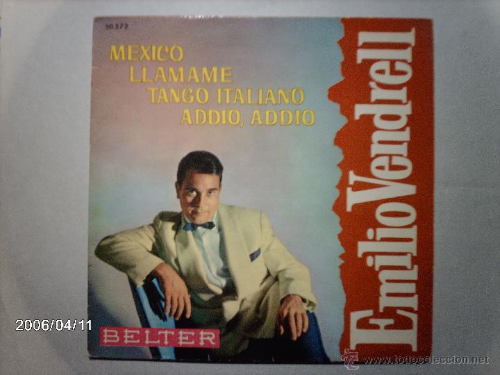 Discos de vinilo: emilio vendrell  -  mexico  +  3 - Foto 1