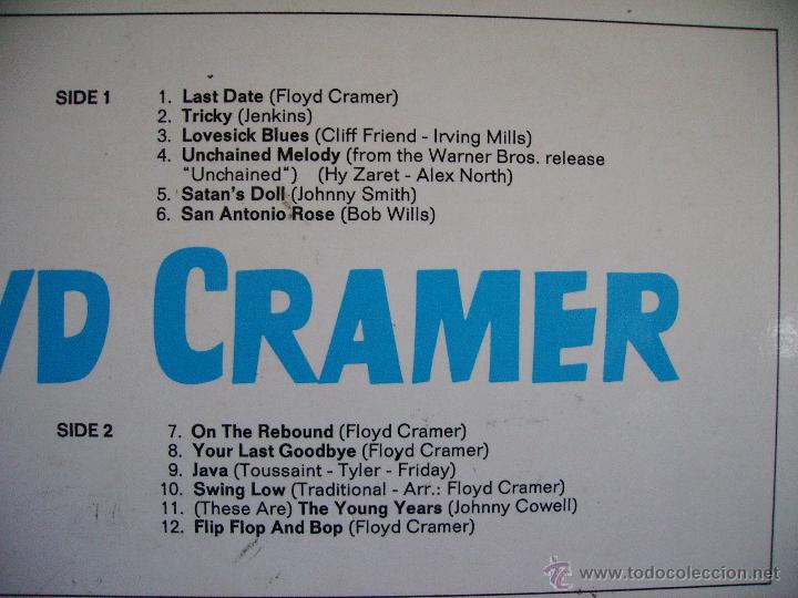 Discos de vinilo: FLOYD CRAMER ---- THE BEST - Foto 2