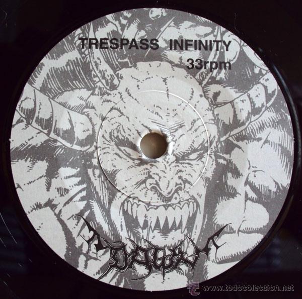Discos de vinilo: Dawn-Trespass Infinity-7 ep-DEATH METAL - Foto 2