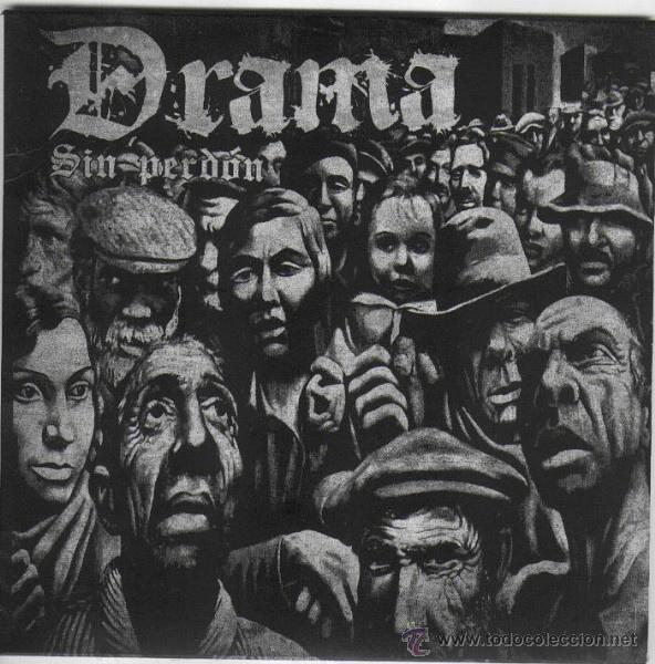 Discos de vinilo: DRAMA - SIN PERDON 7SINGLE HARDCORE SPANISH - Foto 1